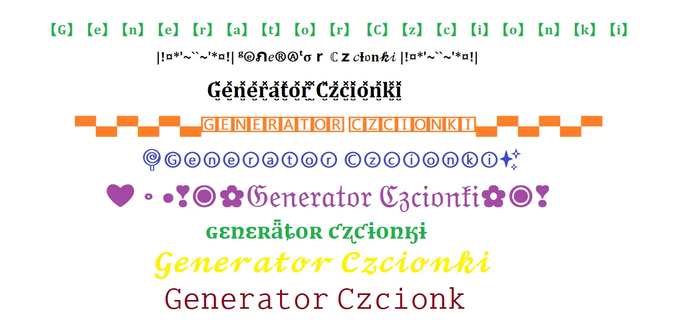 generator czionki